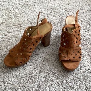 Franco Sarto Brown Sandals